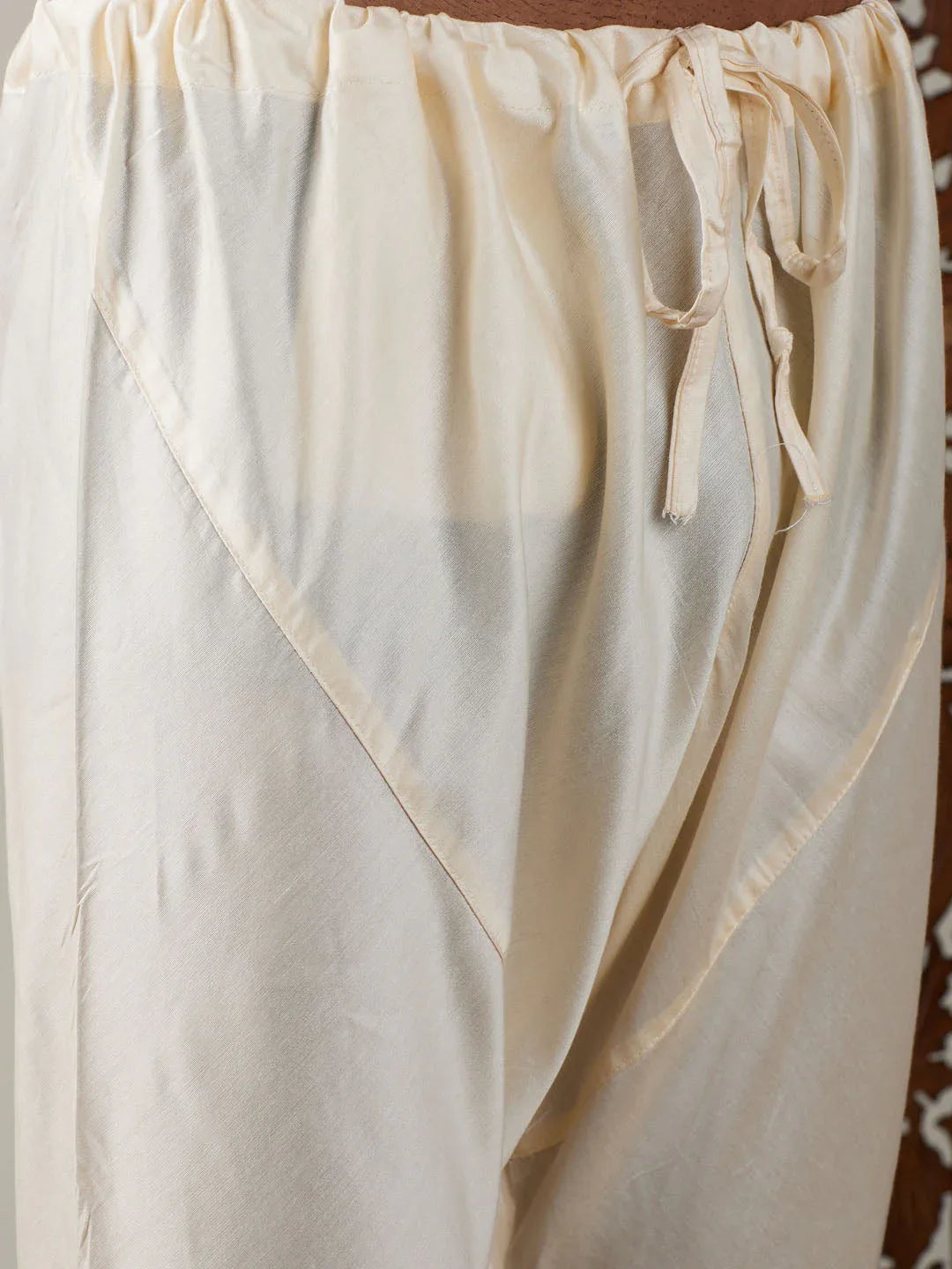 Men's Green Jacket Pleated Kurta With Pyjama Set