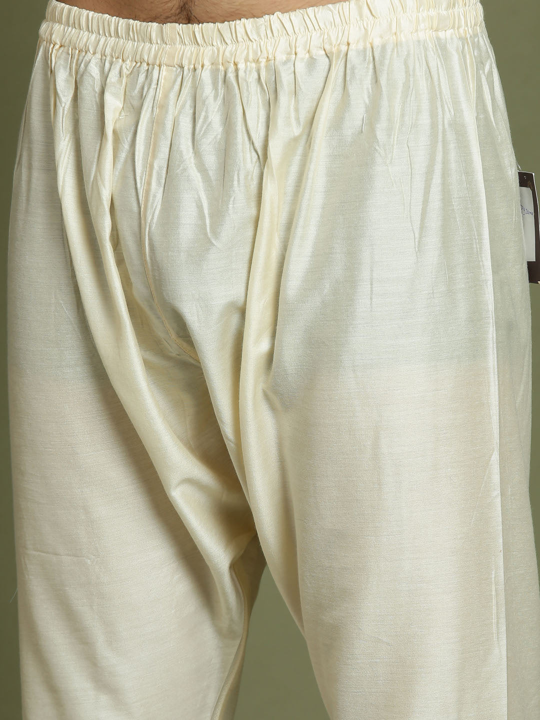 VASTRAMAY Boys Grey Color Embroidered Kurta Pyjama Set - qivii