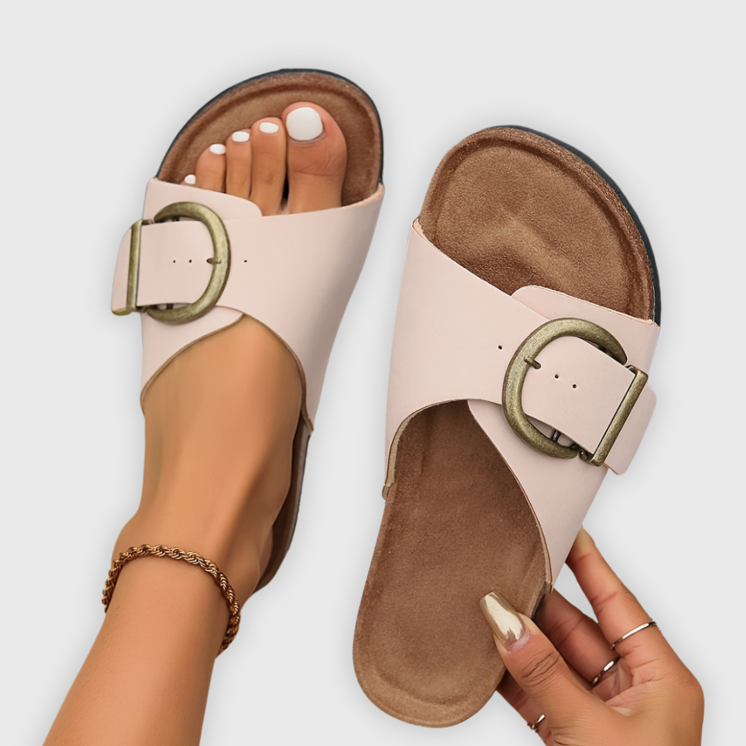 Aurora – Bequeme Sandalen mit weichem Gleit-Einstieg - By Qivii