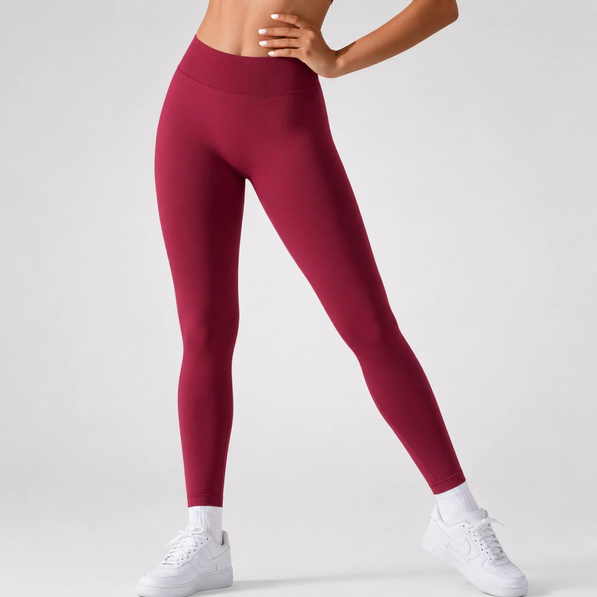 Aria — V-Scrunch Curve Legging - By Qivii