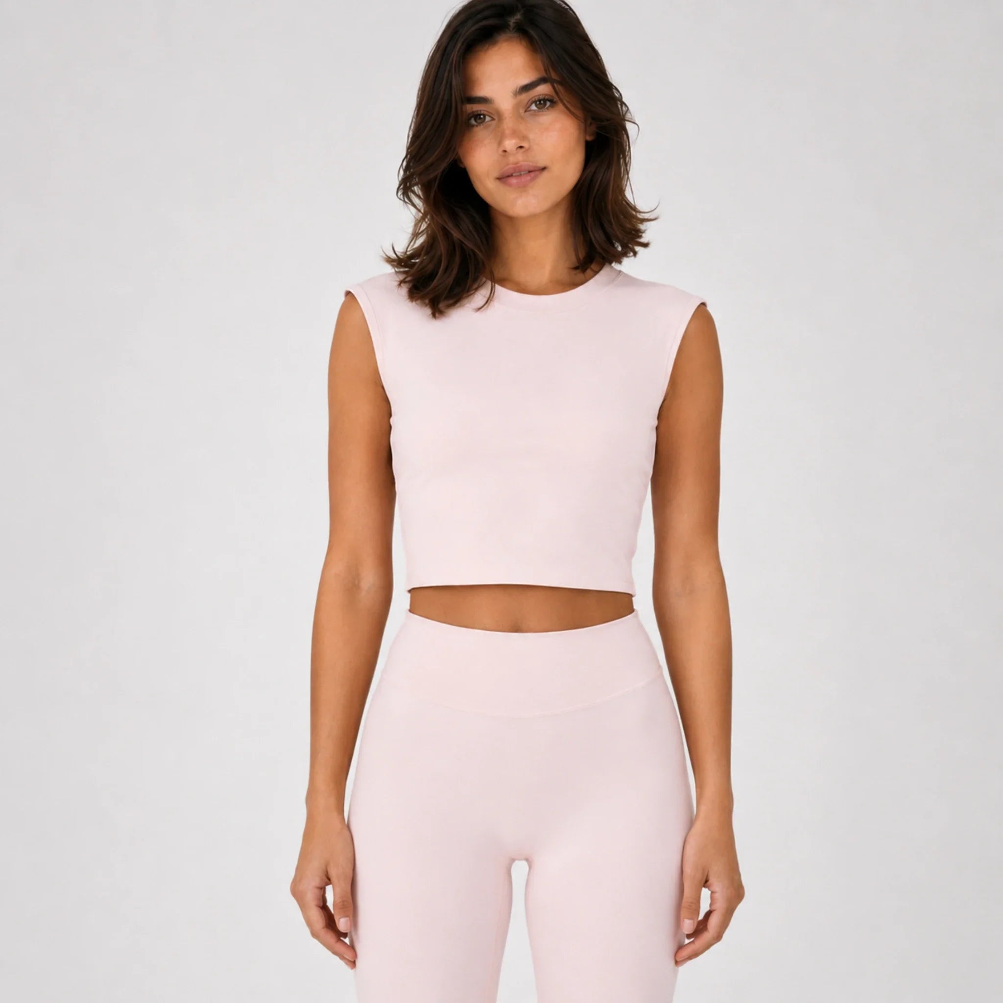 Zena — Knot Tee + Built-In Bra - By Qivii