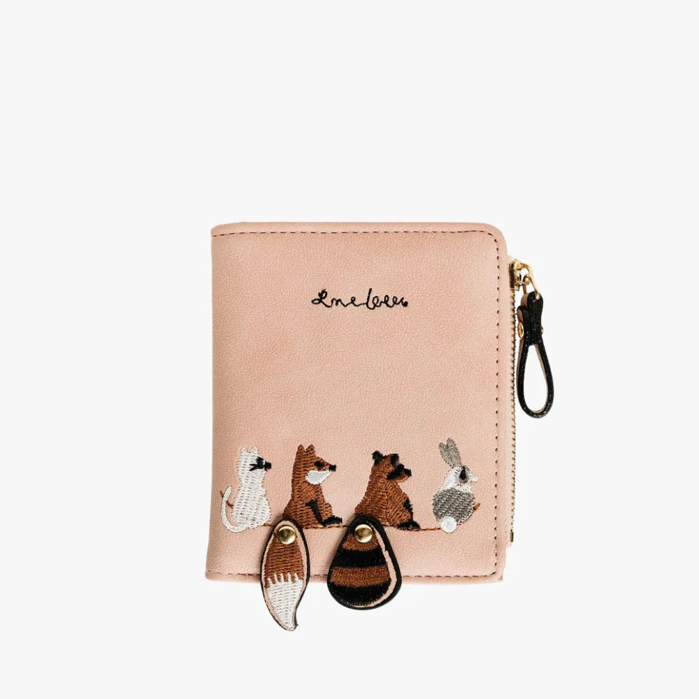 Renah | Embroidered Wallet - By Qivii