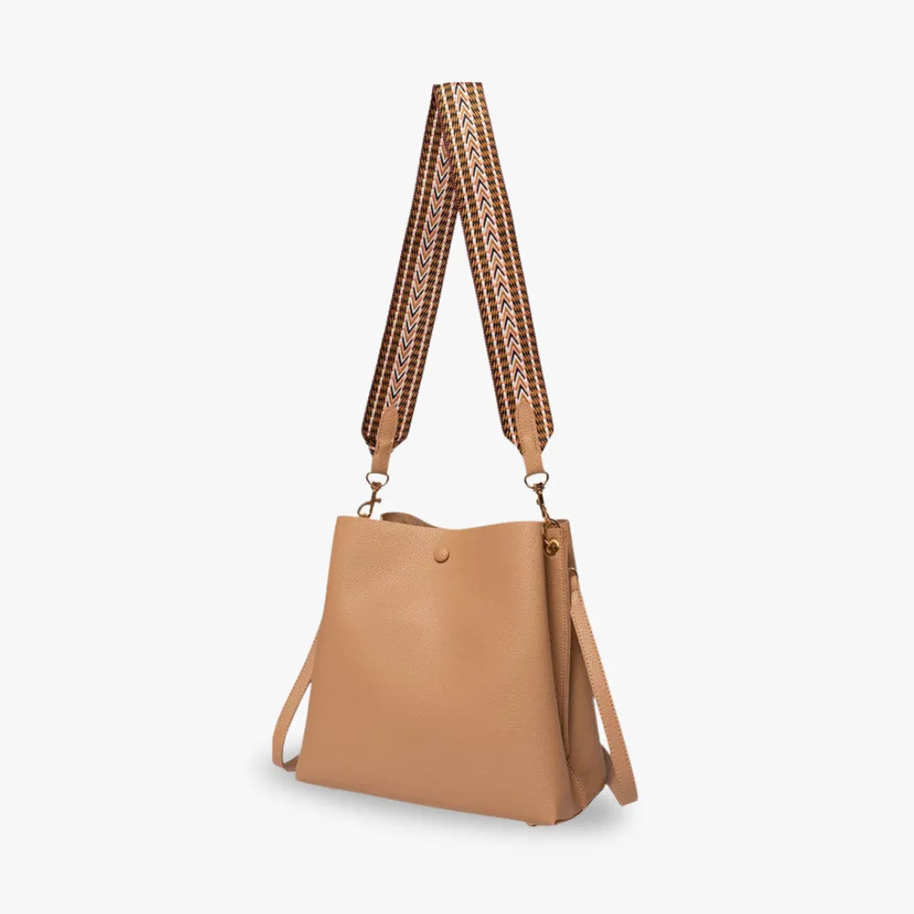 Montelise | Crossbody Bucket Bag - By Qivii