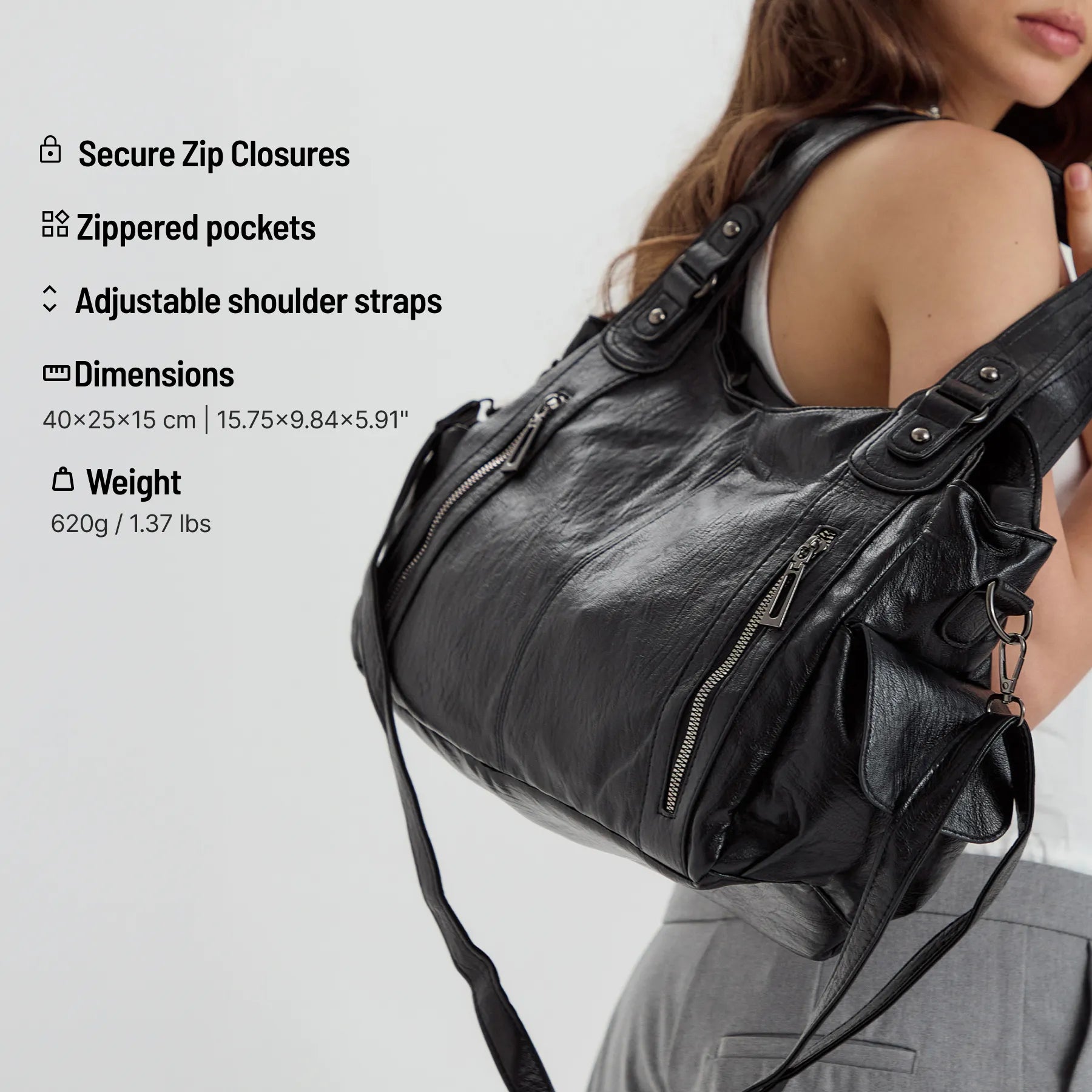 Launa | Crossbody Bag - By Qivii