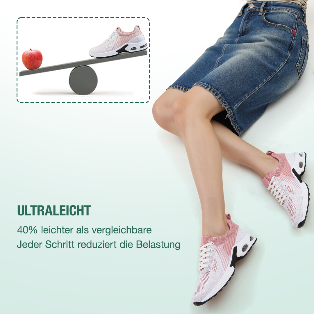 WalkMora Orthopädische Schuhe - Weiß Rosa - By Qivii