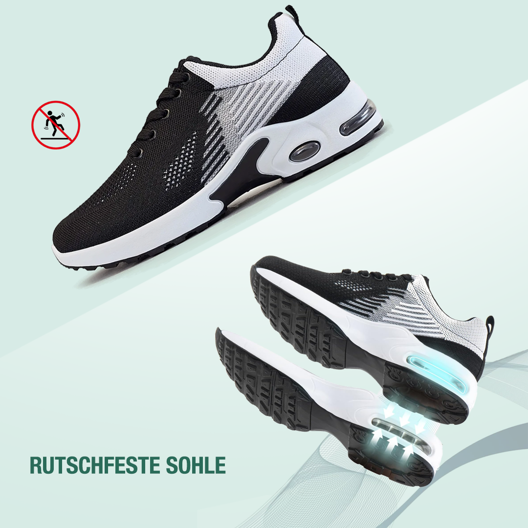 WalkMora Orthopädische Schuhe - Weiß Schwarz - By Qivii