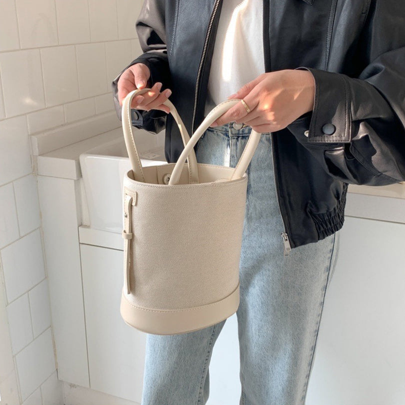Serah | Crossbody Bucket Bag - By Qivii
