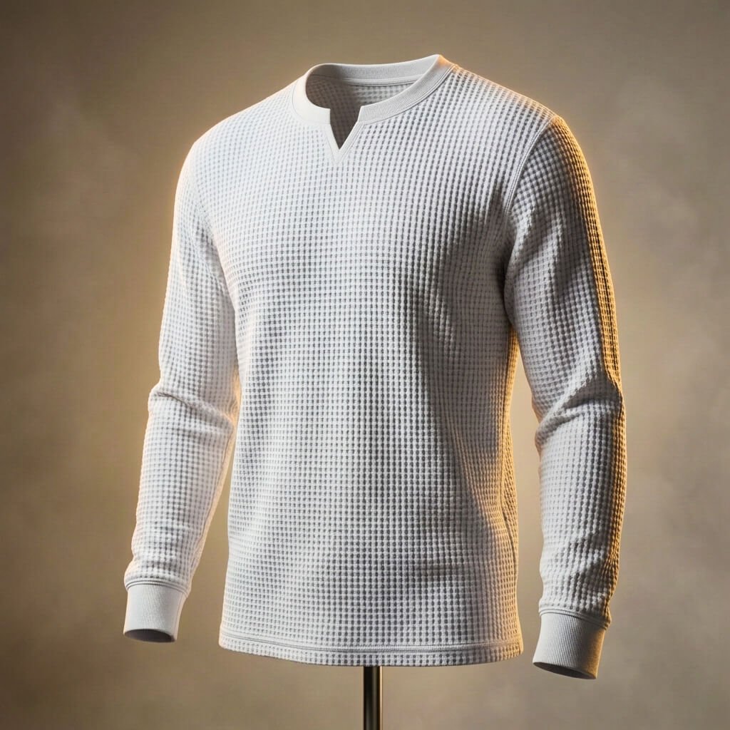 Whitaker Prestige Waffle Knit Shirt - By Qivii