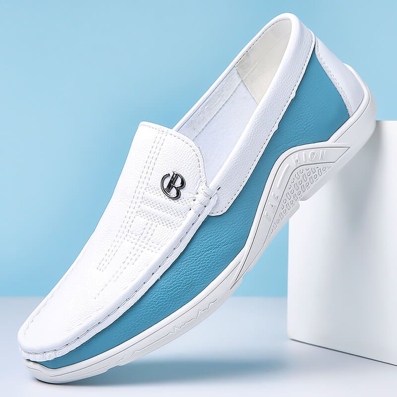 Beverly Hills Leather Loafers - By Qivii