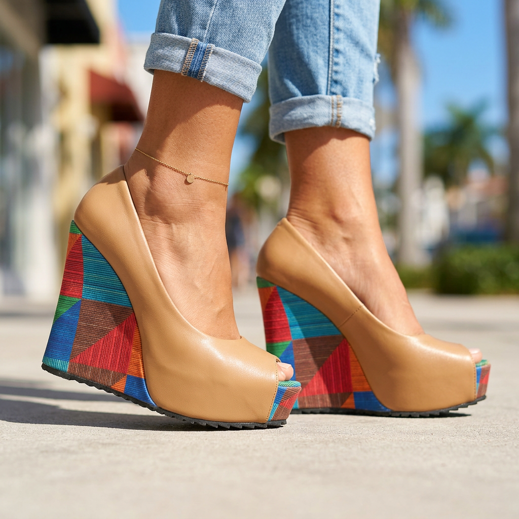 Layla Wedge Sandals