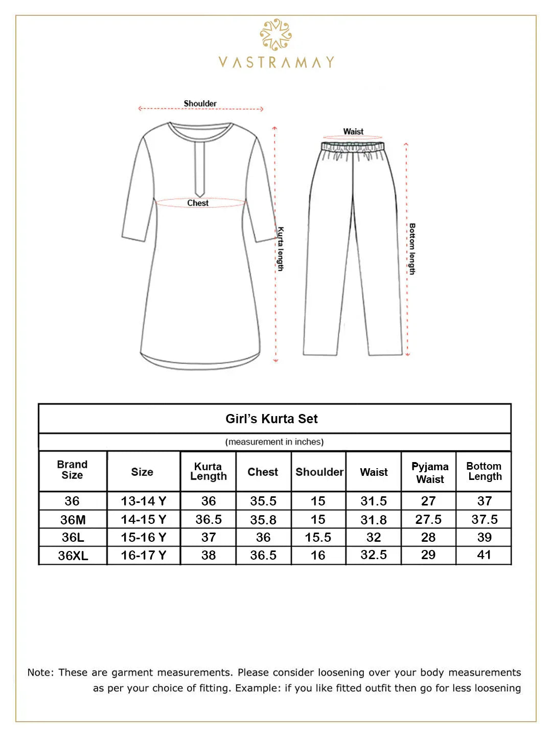 Girl's' Multicolor-Base Kurta Pant Set