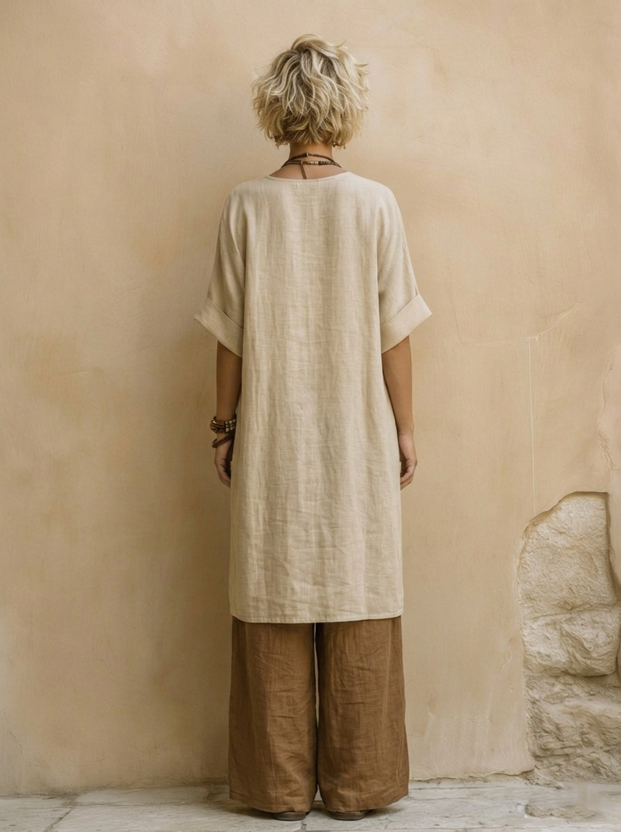 Suzanne | Boho Wide Leg Summer Set by Qivii