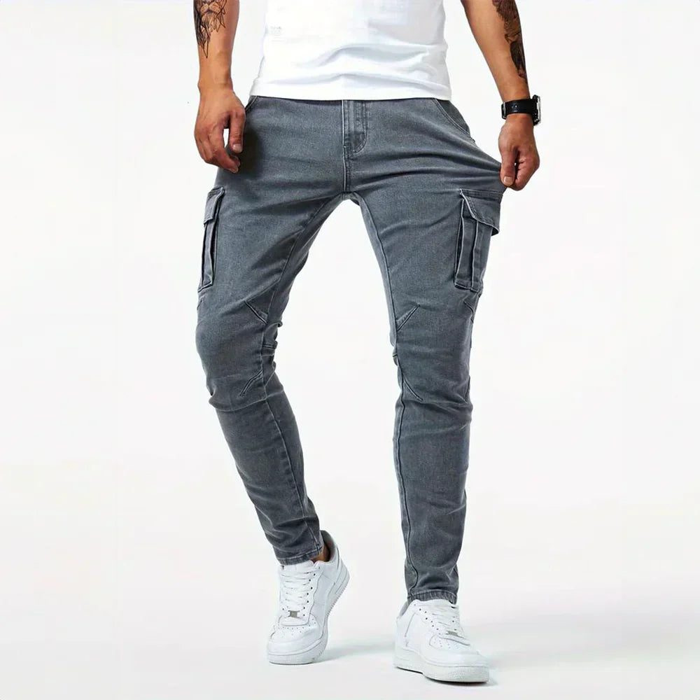 ALEX™ | ELASTISCHE CARGO JEANS - By Qivii