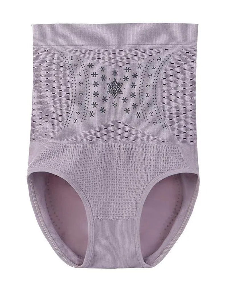 Women's Negative Ion Shaper Panty Breathable Hole Traceless Butt Lifter Underwear