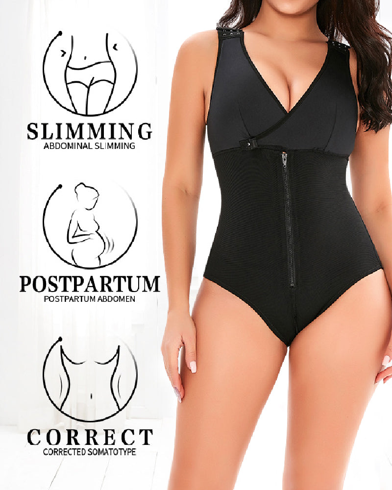 Women's Fajas Adjustable Breastfeeding High Compression Butt Lifter Shapewear - By Qivii