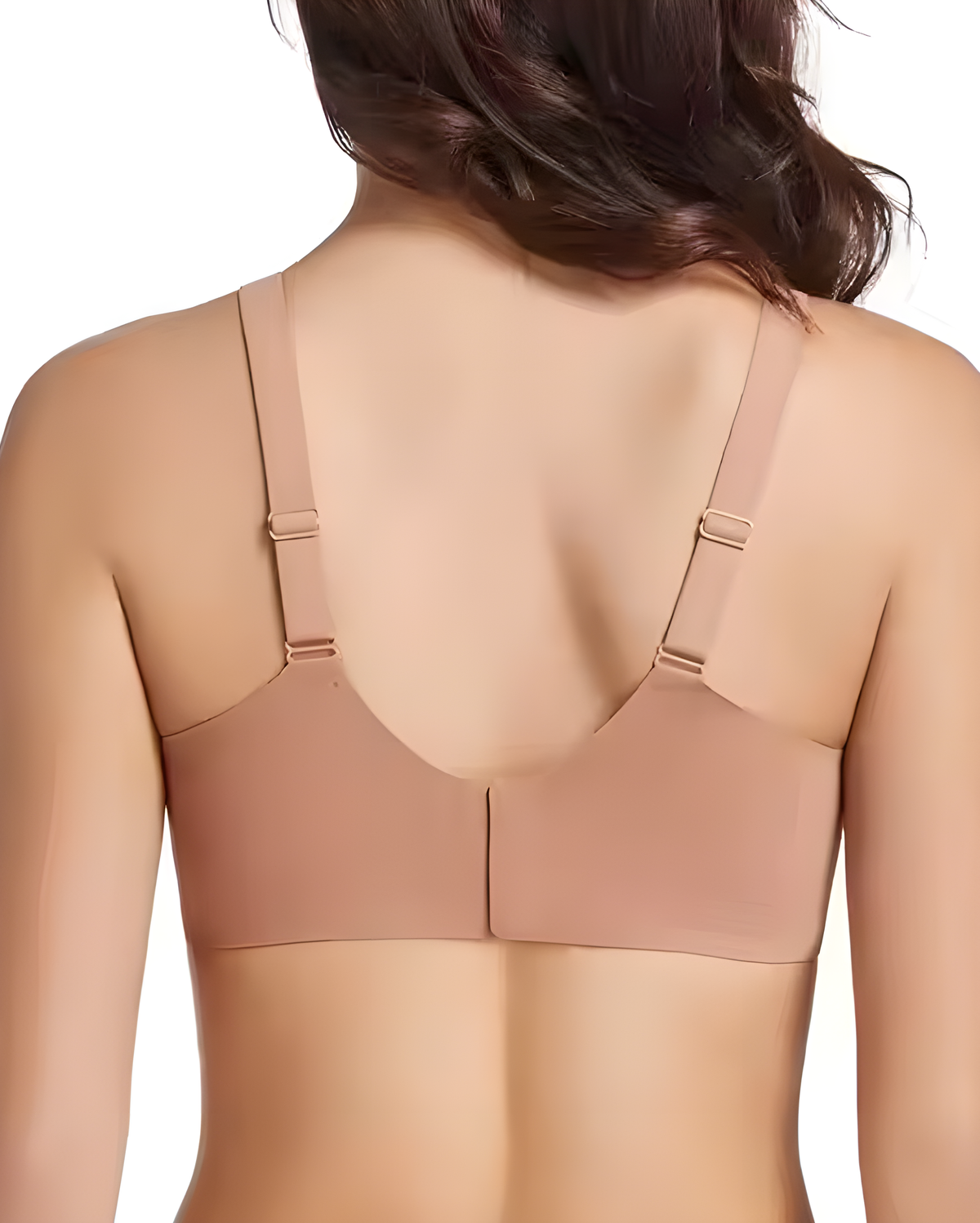 Women's Solid Seamless Breathable Wireless Push Up Bra