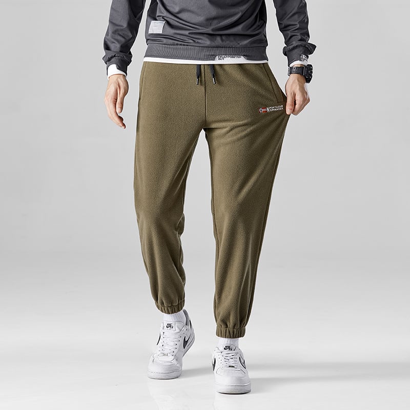 Heren fleece broeken - Lioren - By Qivii
