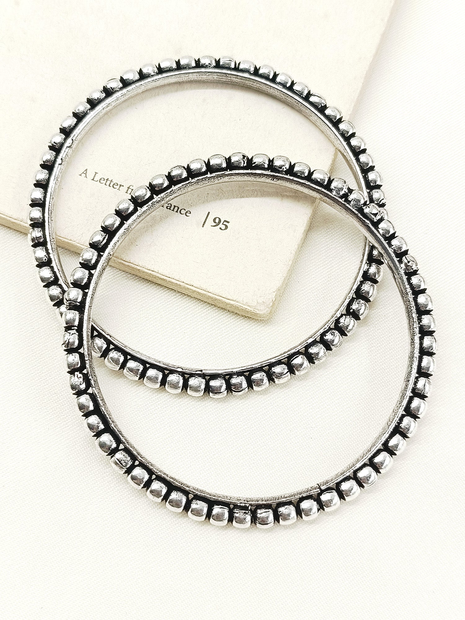 Gargi Plain Oxidized Bangles