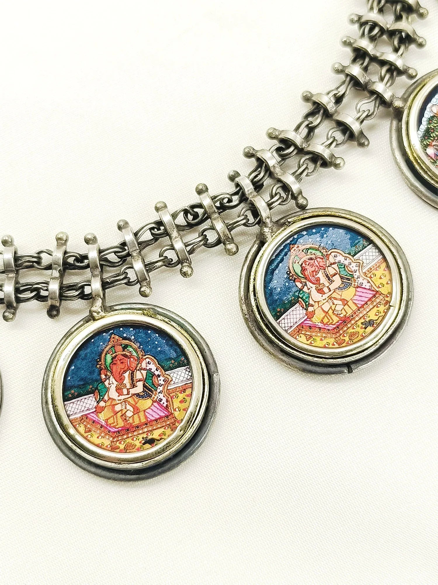 Divine Multi Colour Men's Neckpiece