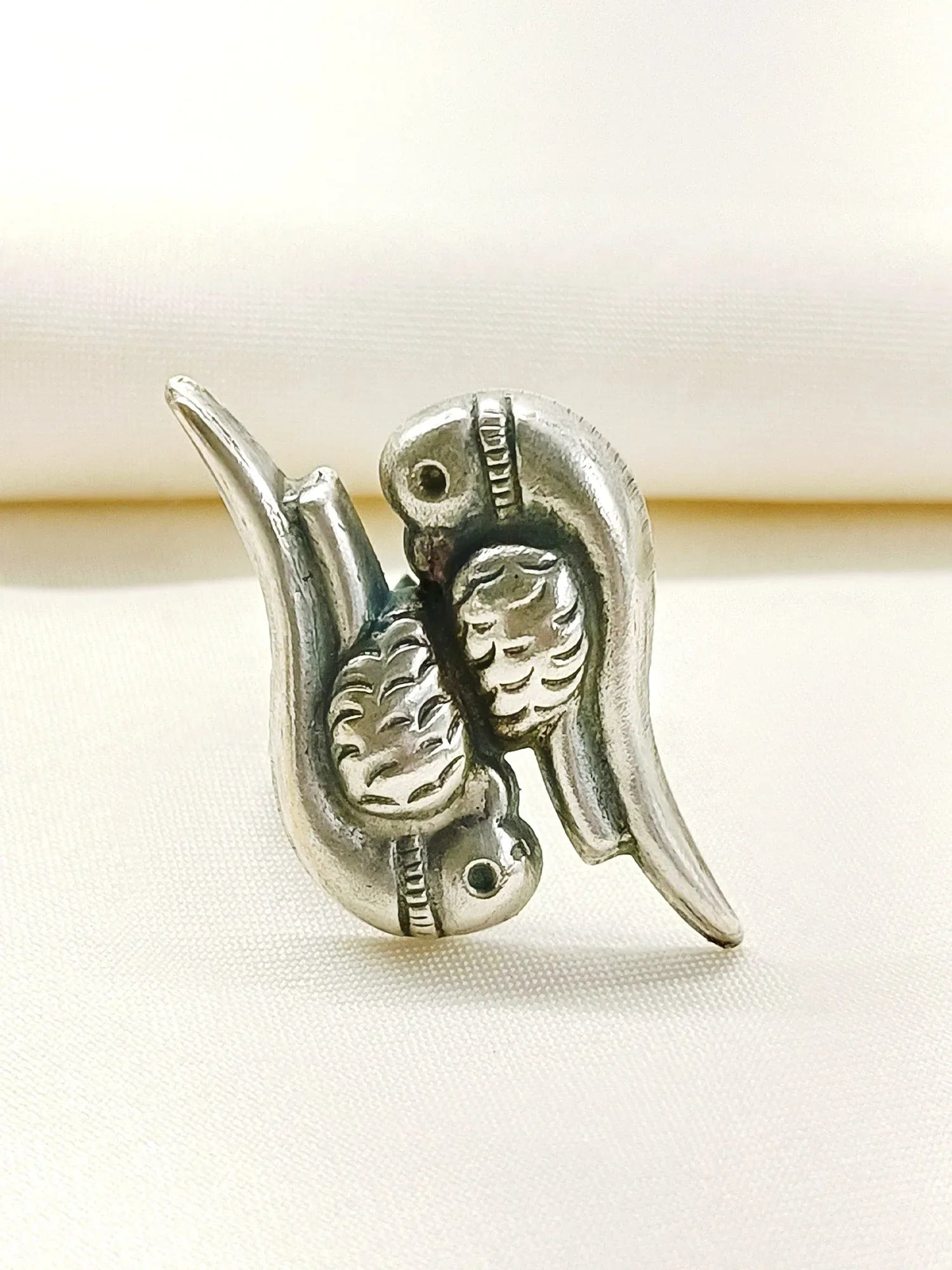 Gunjal Plain Oxidized Finger Ring