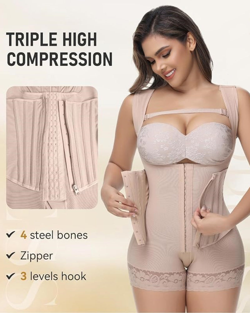 Shapshe® Fajas Colombianas Bone Girdles Tummy Control Post Surgery Shapewear