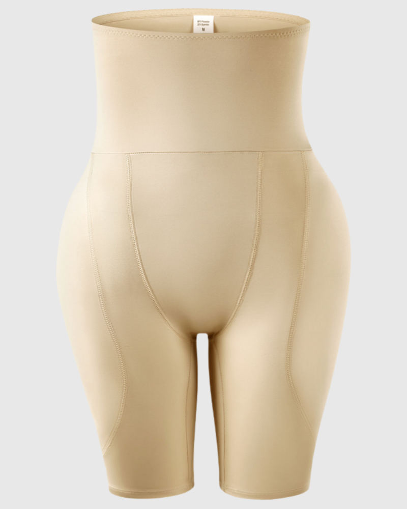 Women's High Waist Tummy-lifting Hip-lifting Shaping Shorts - By Qivii