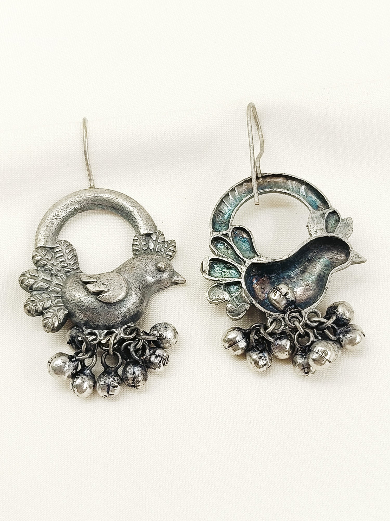 Geetashree Plain Oxidized earring