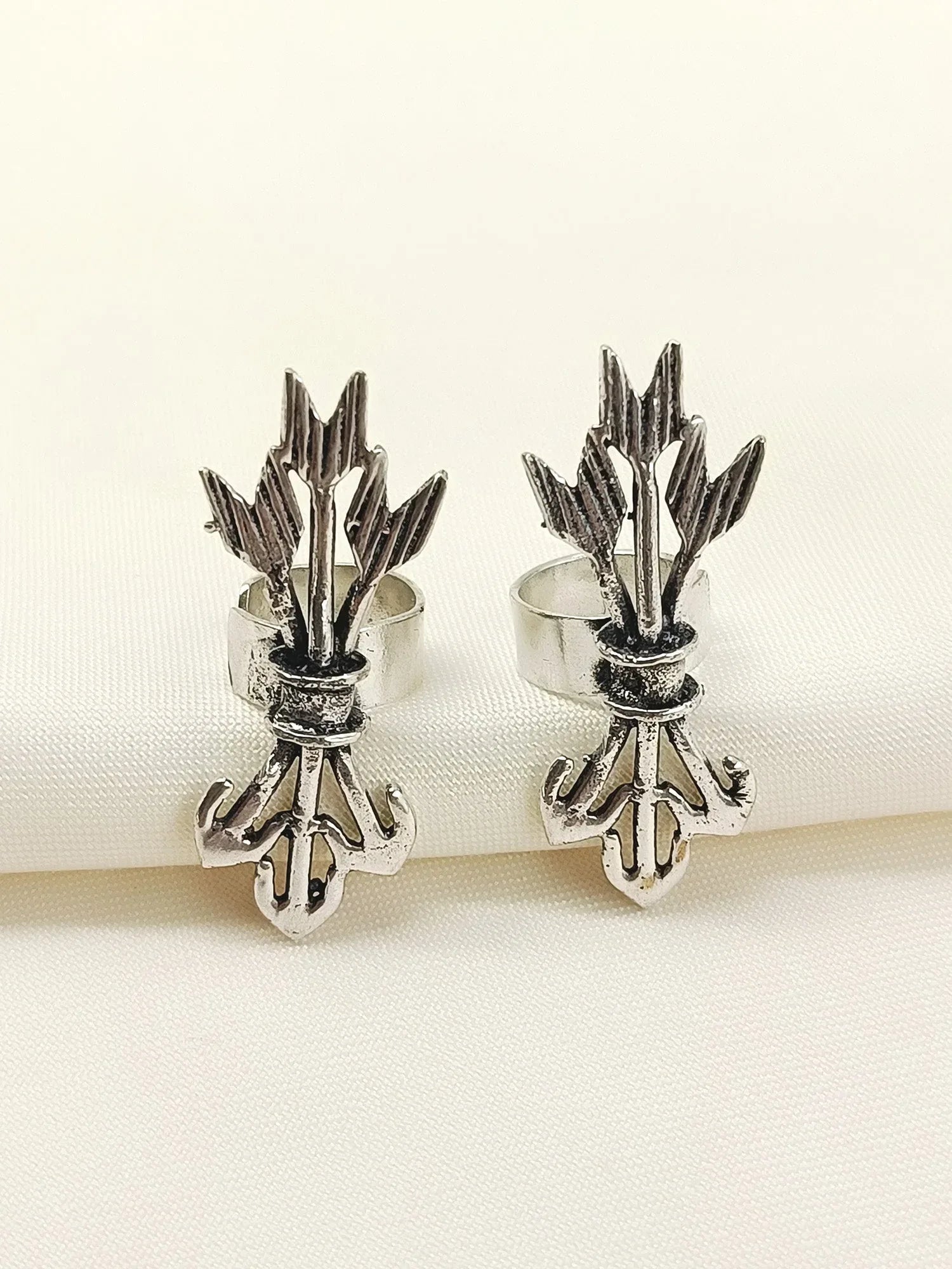 Dinah Silver Western Earrings