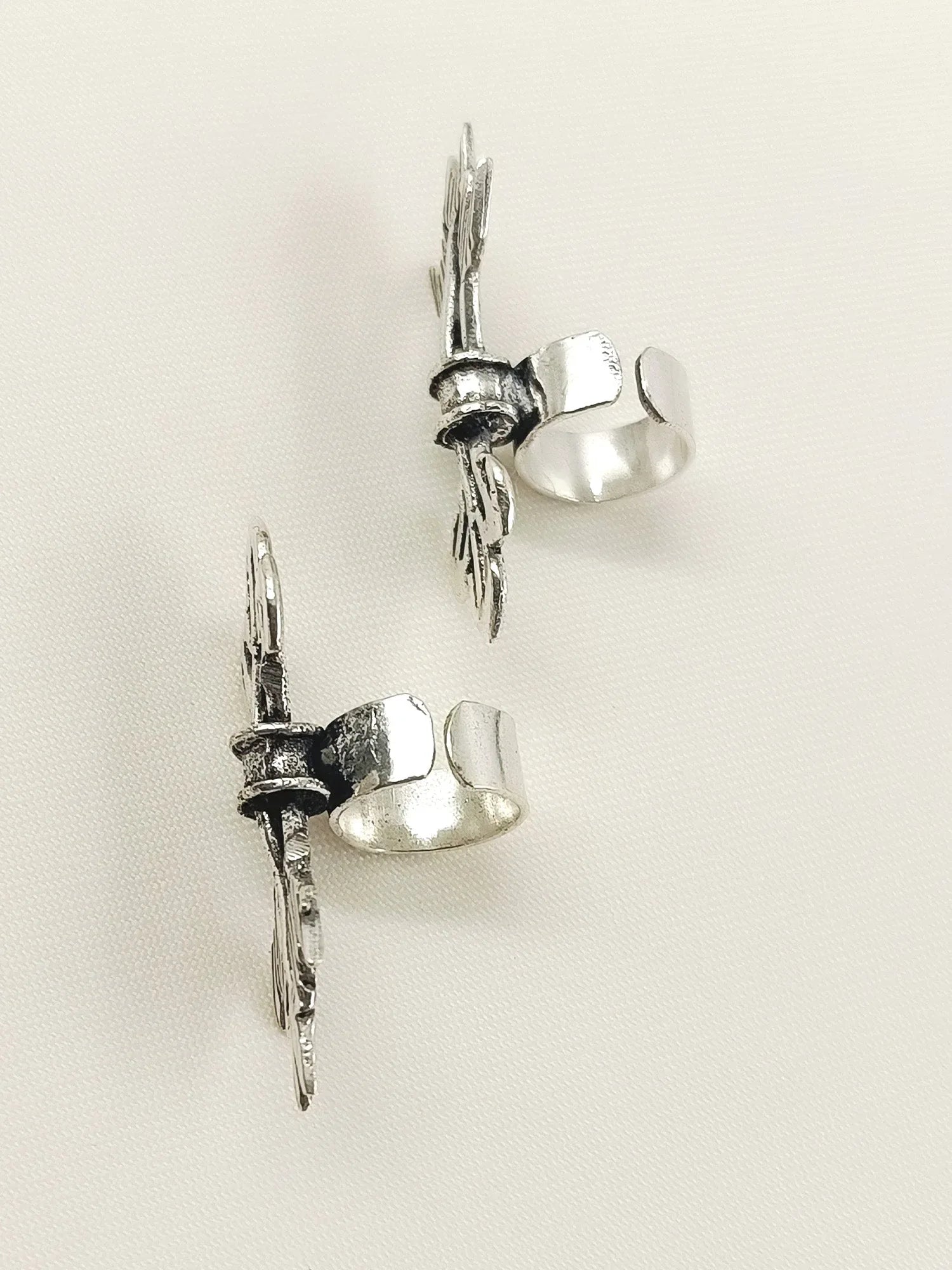 Dinah Silver Western Earrings