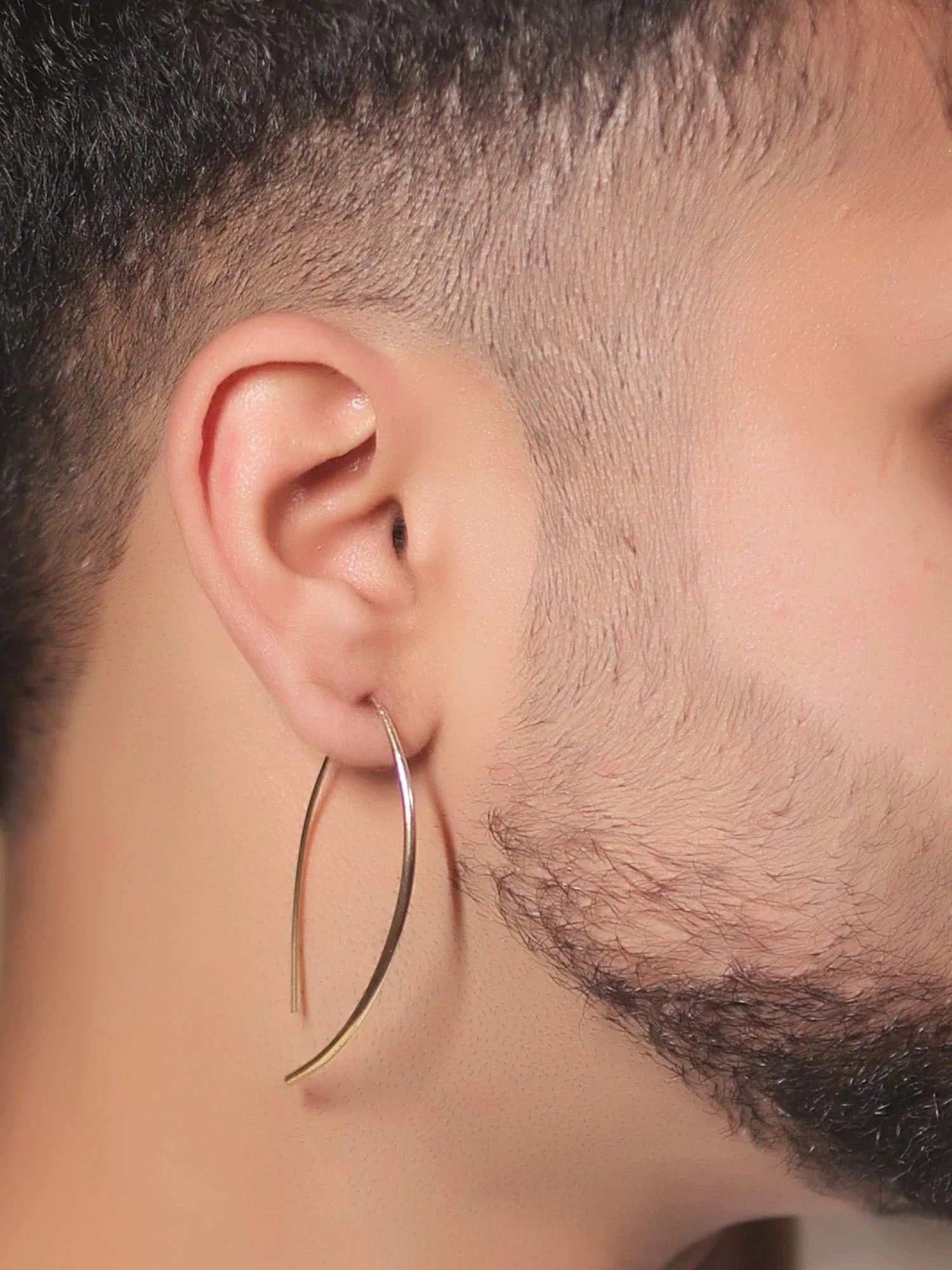 Seher Golden Western Earrings