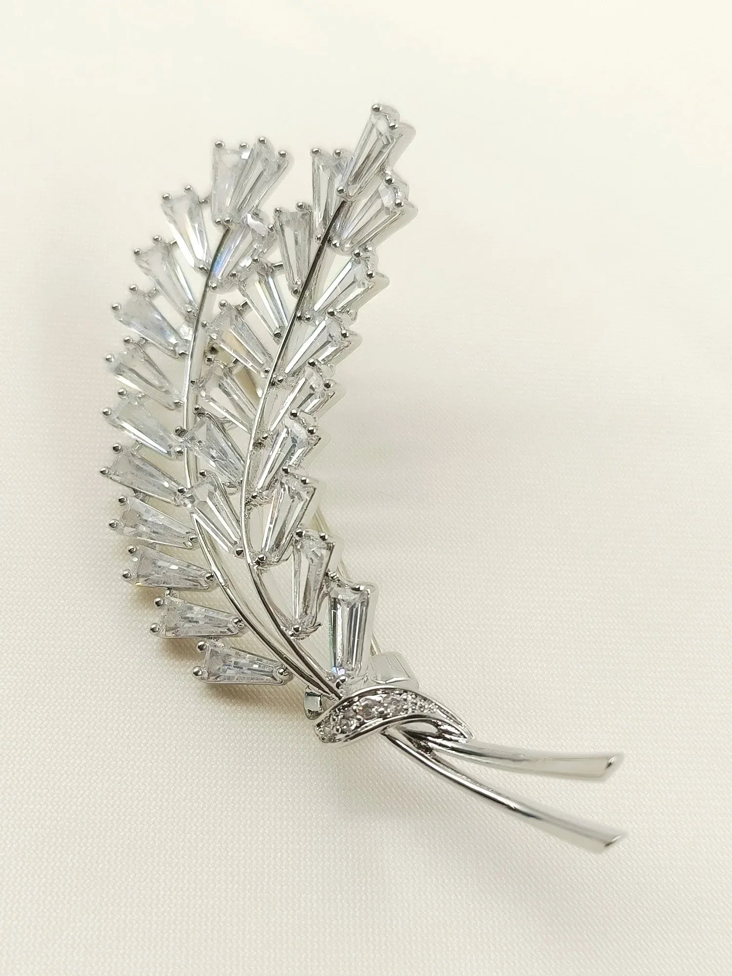 Harper Silver Leaf Brooch