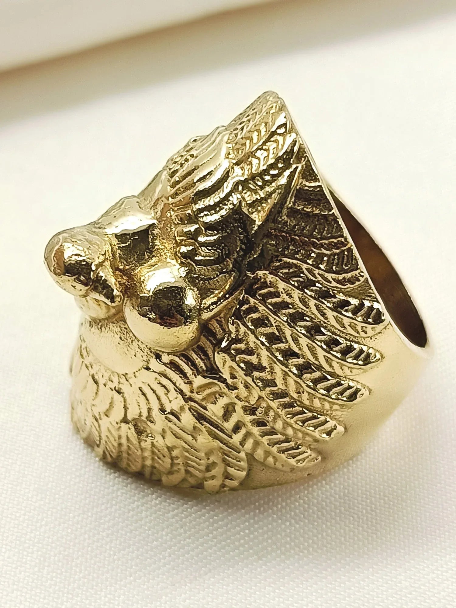 Leena Golden Western Finger Ring