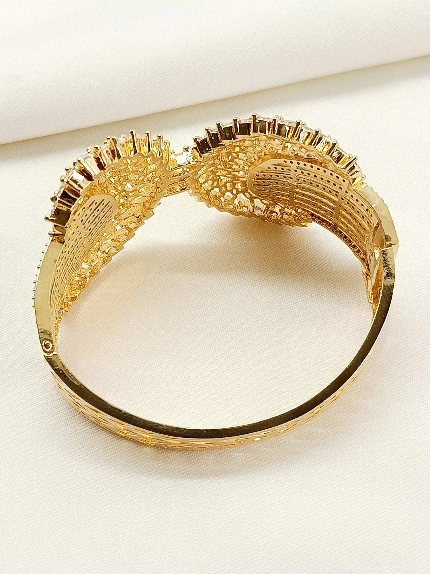 Namya White American Diamond Bracelet
