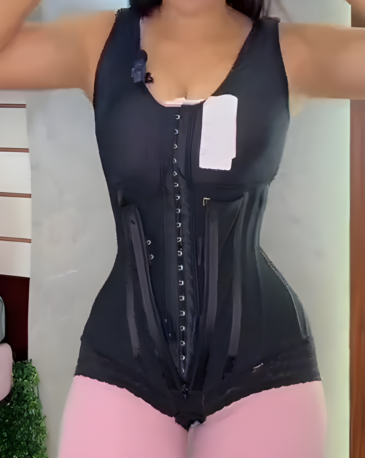 Shapshe® Fajas Colombianas Double Compression Overbust Body Shaper