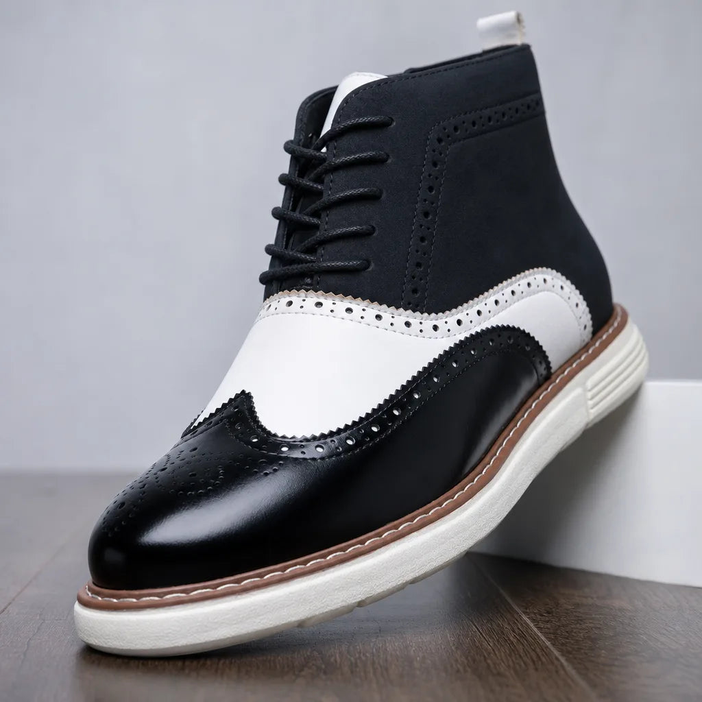 Aldwin | Men's Fall Leather Ankle Boots