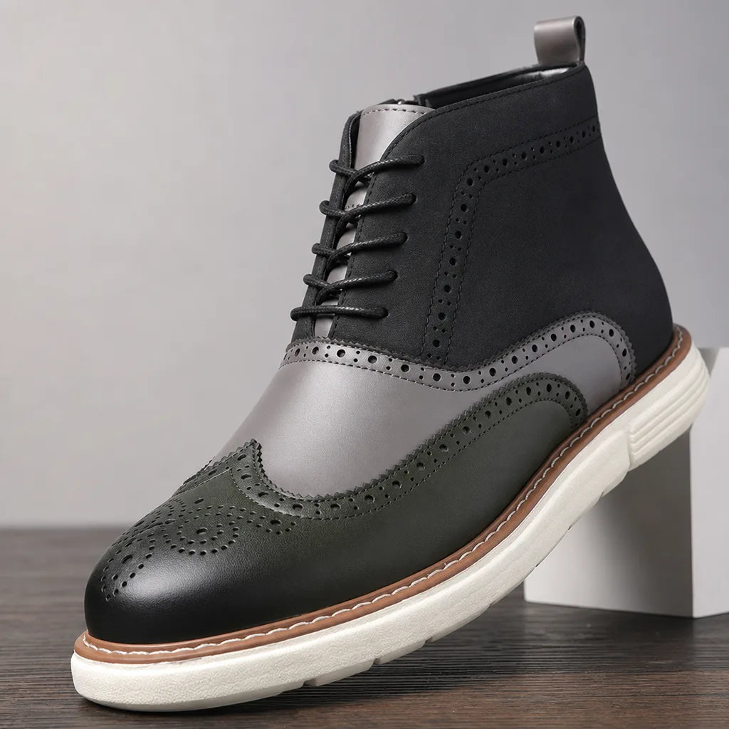 Aldwin | Men's Fall Leather Ankle Boots