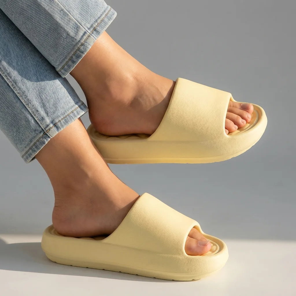 Aleesha Thick Sole Slides