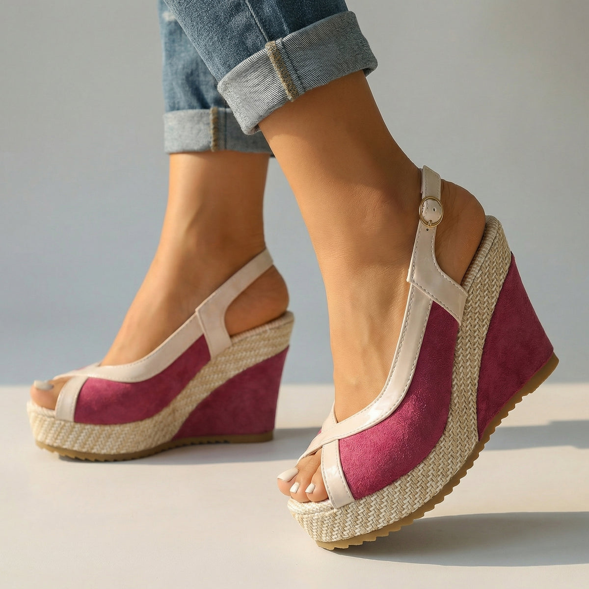 Alina Slingback Wedges