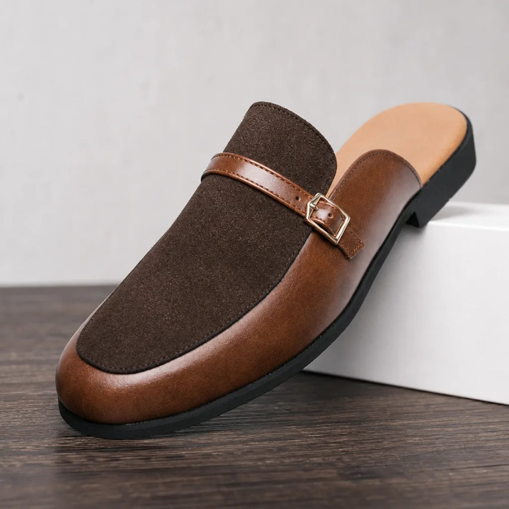 Arman | Men's Closed-Toe Mules - By Qivii