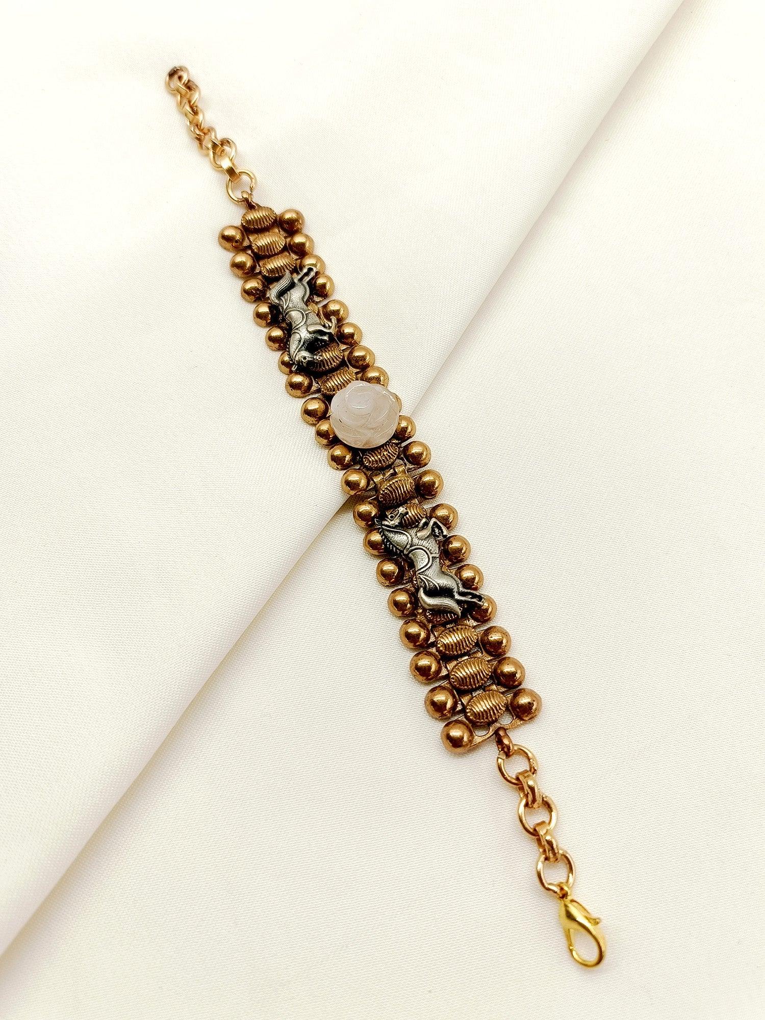 Cheryl Baby Pink Horse Boutique Bracelet