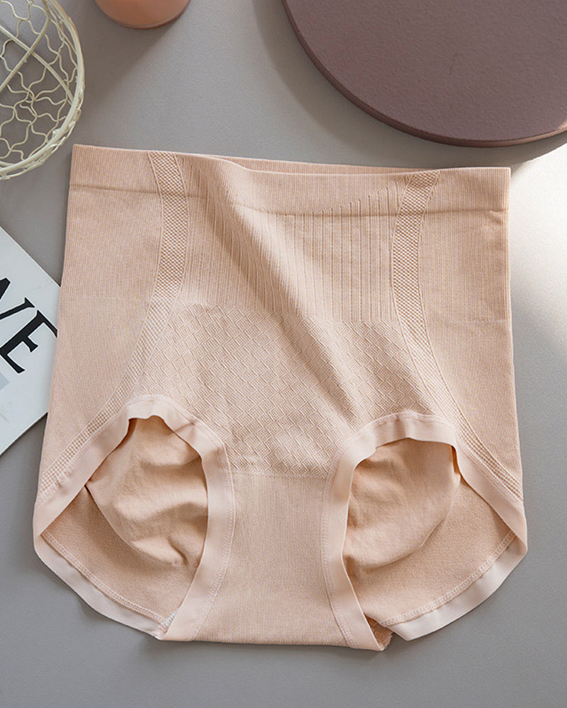 Women's Soft Stretch Butt Lift Briefs Seamless Pure Cotton Bottom Crotch Underwear - By Qivii