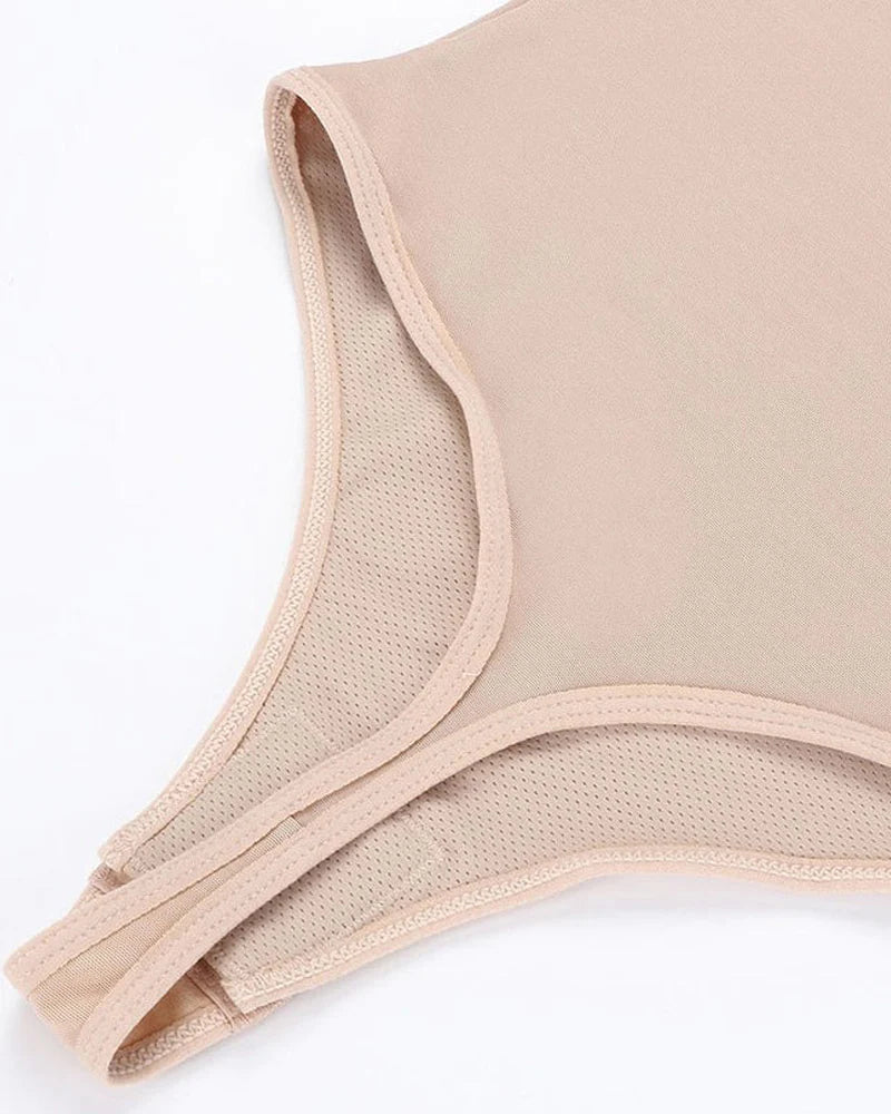 Seamless Tummy Control Bodysuit Butt Lifter Thong Backless Body Shaper - By Qivii