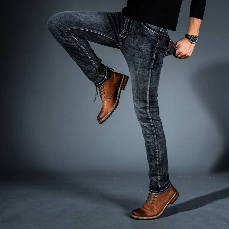 SuperStretch Organic Denim Jeans - By Qivii