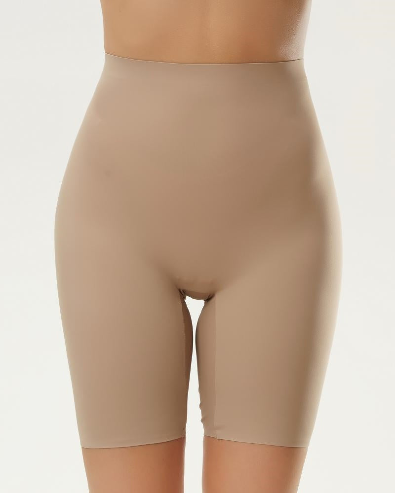 Mid-rise Seamless Shaping Shorts with Tummy control and Hip lift - By Qivii