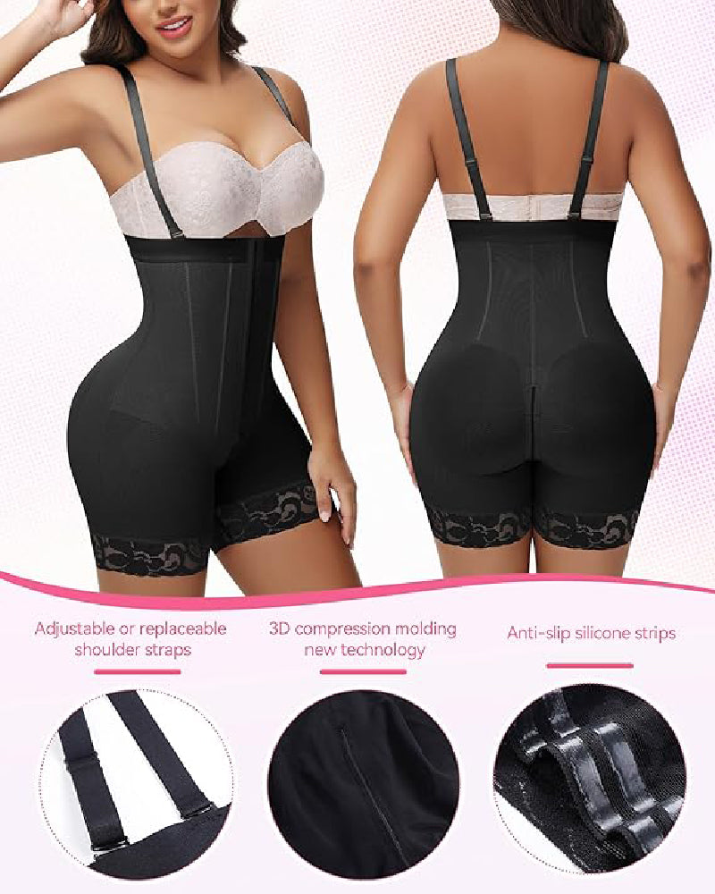 Shapshe® Fajas Colombianas Tummy Control Strapless Butt Lifter BBL Shapewear