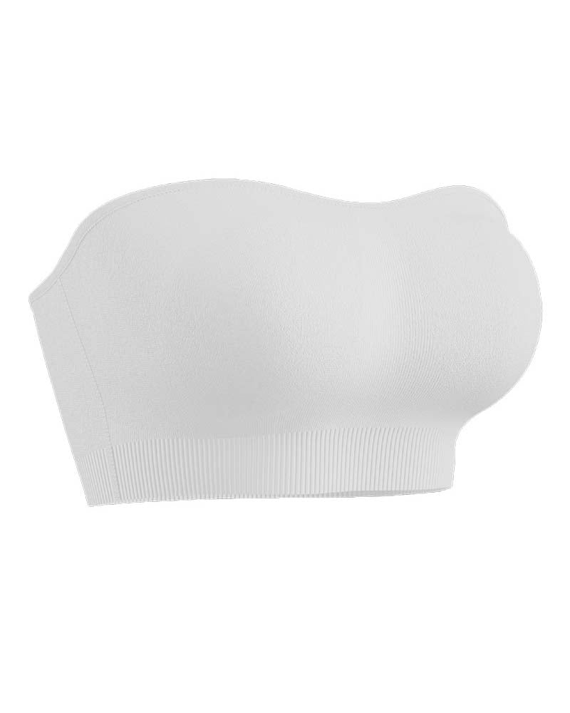 Women Strapless Push up Bra without Steel Ring Seamless tube top - By Qivii