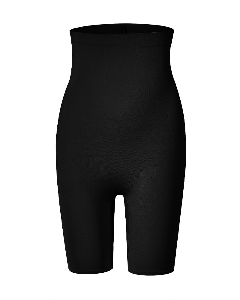 Smooth High Waisted Tummy Control Shapewear Shorts Slimming Breathable Boxer Panties - By Qivii