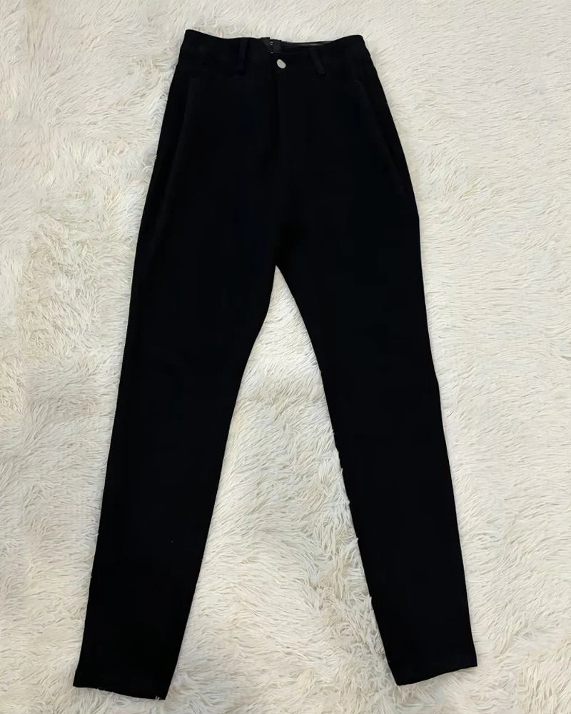 Shapshe® Jeans High Waist With Super Lipo Spandex - By Qivii