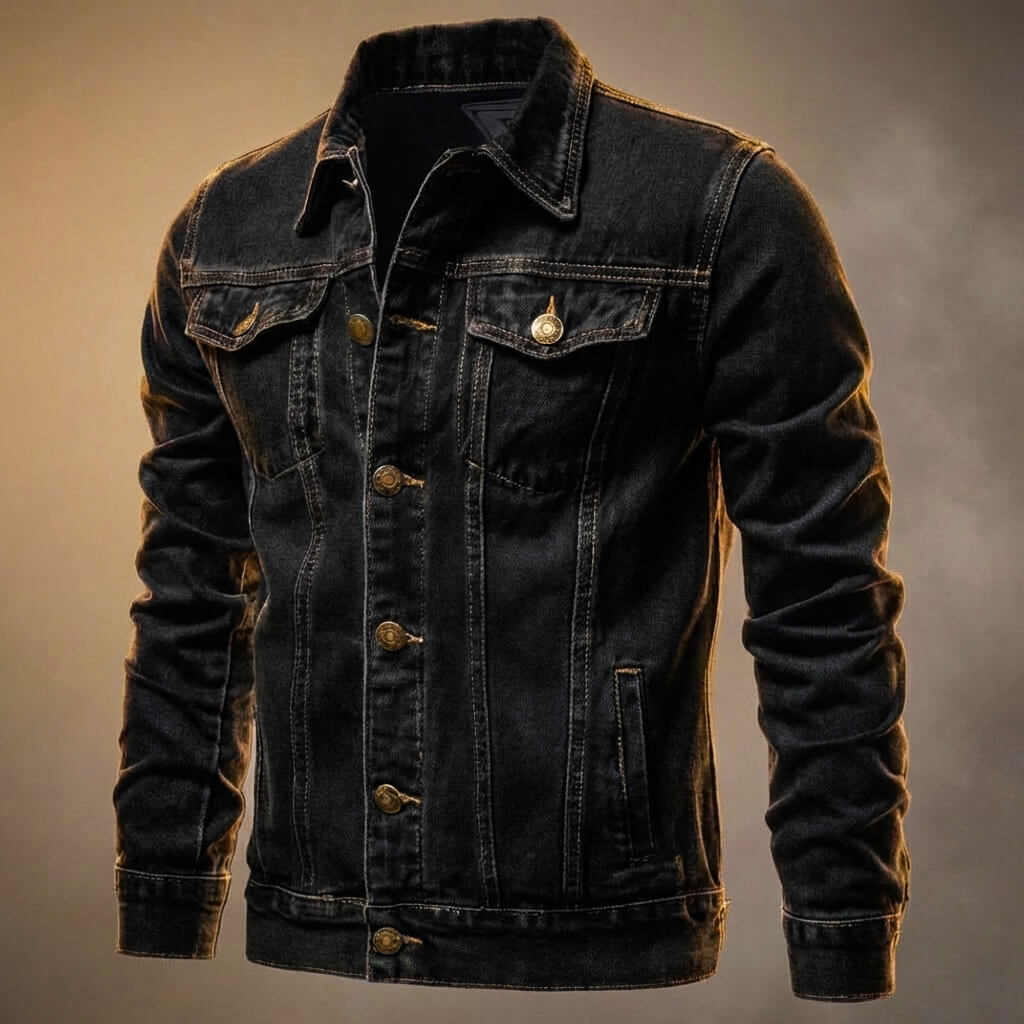 Holden Legacy Organic Denim Jacket - By Qivii