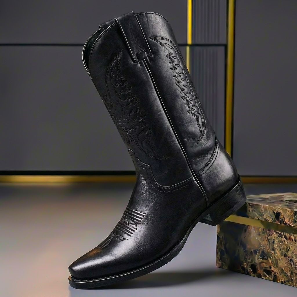 Damian Genuine Leather Boots - By Qivii